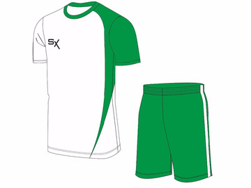 Комплект футбольной формы SX ENERGY GREEN