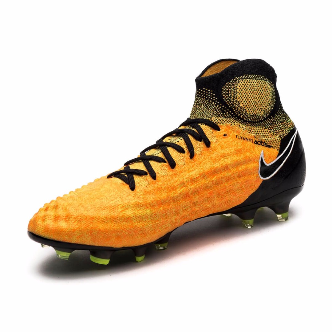 vrij Nike Magista Orden II FG Voetbalschoenen Oranje Zwart